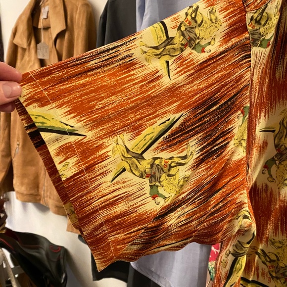 RARE NWOT VINTAGE GUESS GEORGES MARCIANO WESTERN BLOUSE - Picture 11 of 11